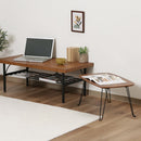 折れ脚ローテーブル トロン 6040MBR 10494 メーカー直送 ▼返品・キャンセル不可【他商品との同時購入不可】