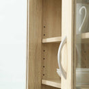 ミドルキッチンキャビネット ホワイトオーク 70691 メーカー直送 ▼返品・キャンセル不可【他商品との同時購入不可】