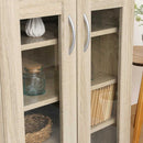 ラルゴ キャビネット オーク 73402 メーカー直送 ▼返品・キャンセル不可【他商品との同時購入不可】