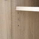 ラルゴ キャビネット オーク 73402 メーカー直送 ▼返品・キャンセル不可【他商品との同時購入不可】