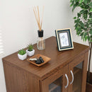 ラルゴ キャビネット オークBR 73406 メーカー直送 ▼返品・キャンセル不可【他商品との同時購入不可】