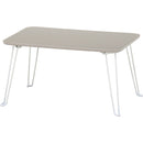 くすみカラーテーブル クレール 6040 グレージュ 85381 メーカー直送 ▼返品・キャンセル不可【他商品との同時購入不可】