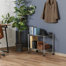 メタルTVラック2段 MTV-2CR 91783 メーカー直送 ▼返品・キャンセル不可【他商品との同時購入不可】