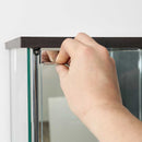 ガラスコレクションケース 4段(背面ミラー付き) 96046 メーカー直送 ▼返品・キャンセル不可【他商品との同時購入不可】