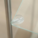 ガラスコレクションケース 4段(背面ミラー付き) 96046 メーカー直送 ▼返品・キャンセル不可【他商品との同時購入不可】