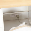 キッチンカウンター サージュ WH×NA 60幅 99521 メーカー直送 ▼返品・キャンセル不可【他商品との同時購入不可】