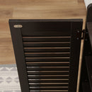 ルーバーシューズボックス(オープントップ) ブラウン 98993 メーカー直送 ▼返品・キャンセル不可【他商品との同時購入不可】