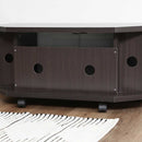 コーナーTVボード ブラウン 99267 メーカー直送 ▼返品・キャンセル不可【他商品との同時購入不可】