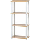 フィット 4段ラック NA×WH 99774 メーカー直送 ▼返品・キャンセル不可【他商品との同時購入不可】