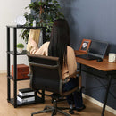 フィット 4段ラック BR×BK 99775 メーカー直送 ▼返品・キャンセル不可【他商品との同時購入不可】