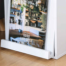 キューブボックス フラップ扉 WH 99894 メーカー直送 ▼返品・キャンセル不可【他商品との同時購入不可】