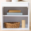 キューブボックス フラップ扉 WH 99894 メーカー直送 ▼返品・キャンセル不可【他商品との同時購入不可】