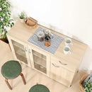 キッチン収納キャビネット 115×40 99904 メーカー直送 ▼返品・キャンセル不可【他商品との同時購入不可】