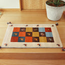 ギャッベマット GABBEH D3 ミックス 60×90cm メーカー直送 ▼返品・キャンセル不可【他商品との同時購入不可】