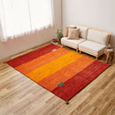 ギャッベ ラグ GABBEH D16 オレンジ 200×250cm メーカー直送 ▼返品・キャンセル不可【他商品との同時購入不可