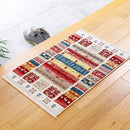 トルコ製 ウィルトン織の玄関マット RAKKAS 70×125cm メーカー直送 ▼返品・キャンセル不可【他商品との同時購入不可