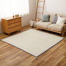 薄手で気軽に洗える インド綿ラグ ティック ブルー  メーカー直送 ▼返品・キャンセル不可【他商品との同時購入不可】