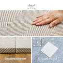 ファブリック置き畳 ボーナ 同色12枚組 GY 82×82×2.5cm メーカー直送▼返品・キャンセル不可【他商品と同時購入不可