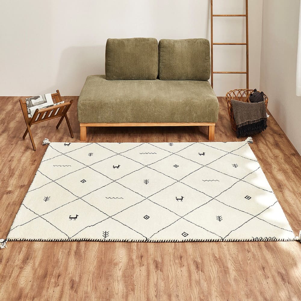GABBEH D22 140X200 140×200cm 【直送品】 返品・キャンセル・他商品と