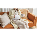 e hot water bottle belt SHIZUKU cordless waffle fur continuous use time approximately 2-3 hours white AEY-B50-WH 1 unit