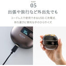 アピックス 2ヘッドシェーバー ASV-B02-GY 1台