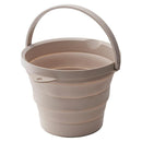 伊勢藤 ソフトバケツ 8型 ベージュ