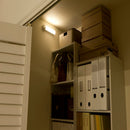 Iris Ohyama 电池供电 LED 感应灯 壁式灯泡 颜色 BSL40WL-WV2