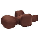 リラクッション ブラウン DM メーカー直送 ▼返品・キャンセル不可【他商品との同時購入不可】