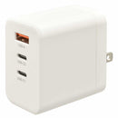 オーム電機 AC充電器 PD/QC対応 Type-C Type-A 1個