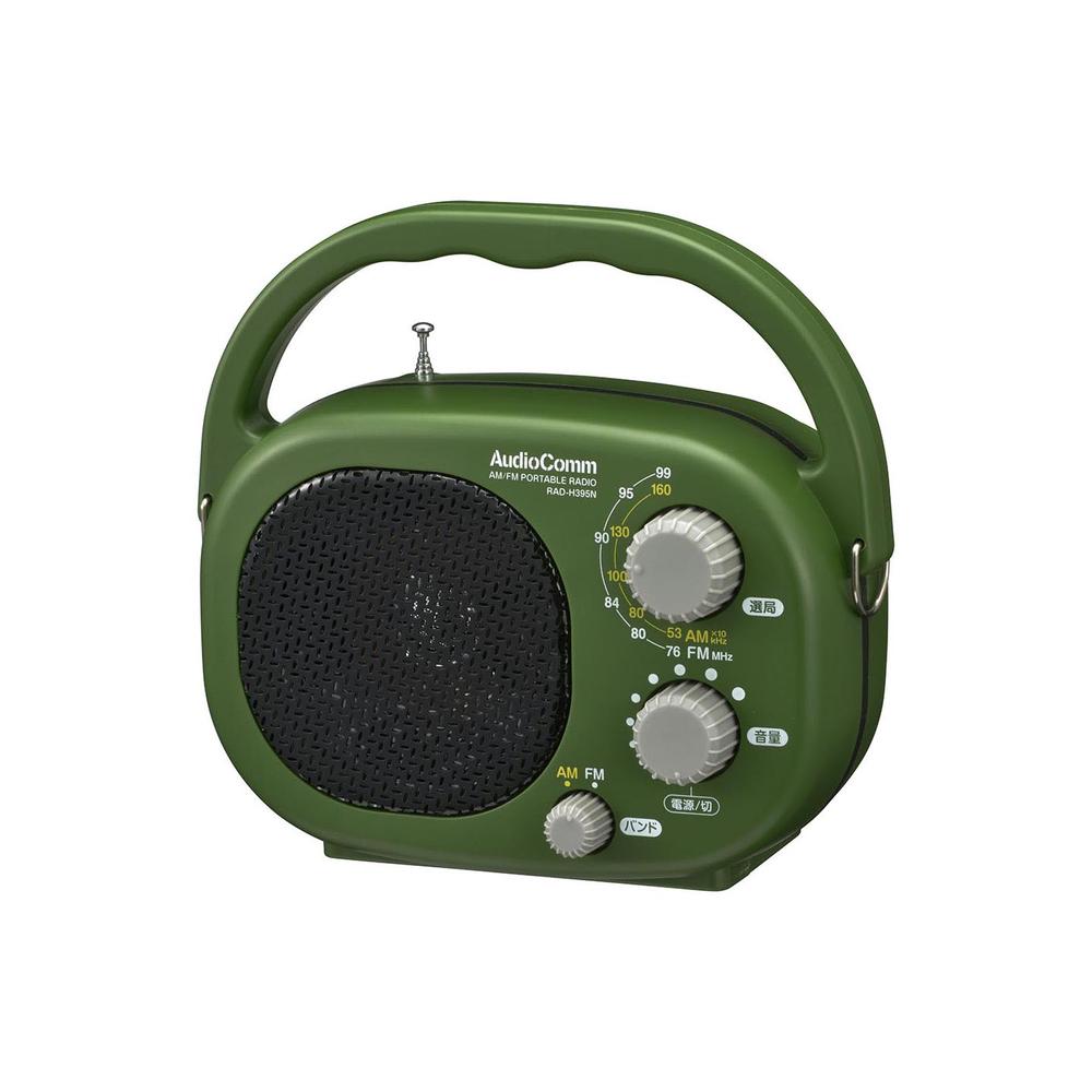 オーム電機 AudioComm AM／FM豊作ラジオ 1台