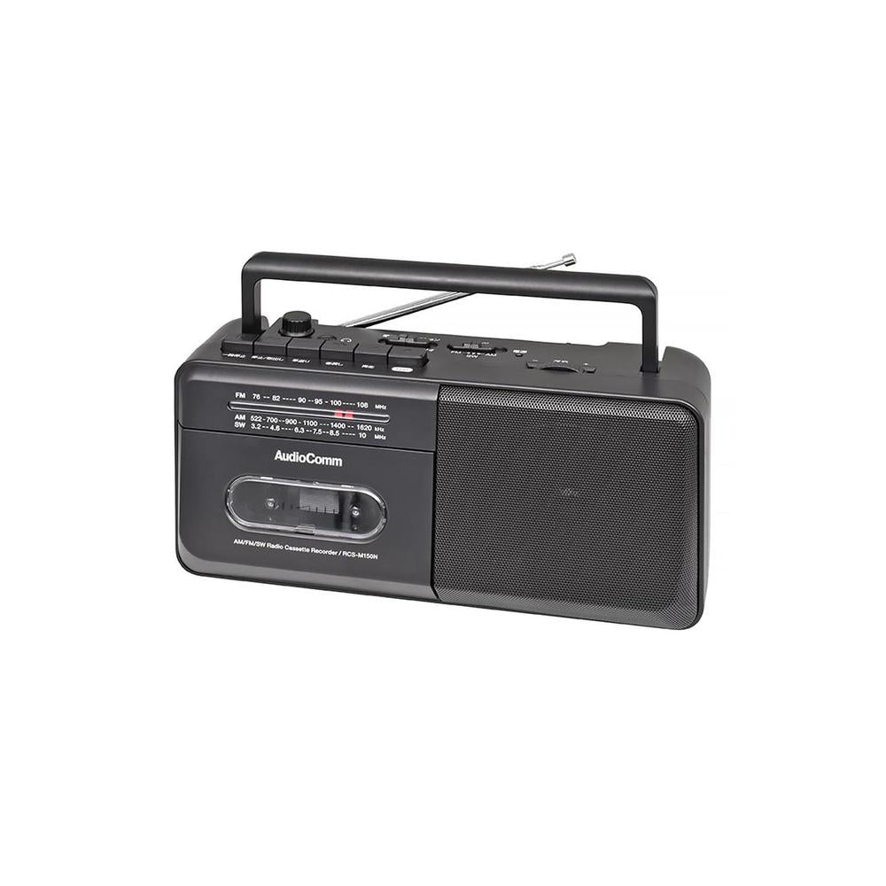 オーム電機 AudioComm モノラルラジカセ 1台