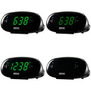 オーム電機 AM/FMクロックラジオ 1台