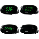 オーム電機 AM/FMクロックラジオ 1台