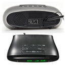 オーム電機 AM/FMクロックラジオ 1台