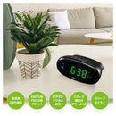 オーム電機 AM/FMクロックラジオ 1台