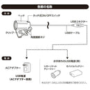 オーム電機 LEDクリップライト 昼白色 1個