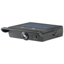 オーム電機 monbanソーラー式センサーライトパネル折り畳み