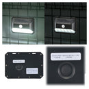 オーム電機 LEDセンサーウォールライト ソーラー 400ルーメン 1個