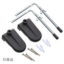 オーム電機 monban防犯センサーライト2灯ハイブリッド式