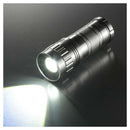 オーム電機 防水LEDズームライト スパークルド 800ルーメン