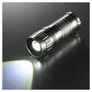 オーム電機 防水LEDズームライト スパークルド 800ルーメン