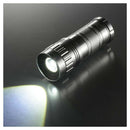 オーム電機 防水LEDズームライト スパークルド 800ルーメン