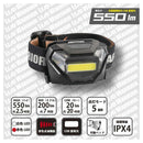 オーム電機 LEDヘッドライト リードウォーリア COB 550ルーメン 1個