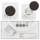 オーム電機 お風呂クロック&温湿度計 1個