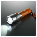 オーム電機 LEDライト 50lm オレンジ