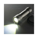 オーム電機 LEDズームライト 450ルーメン 1個入