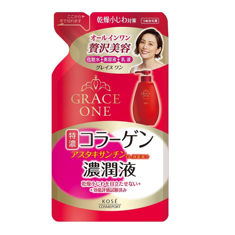 【単品18個セット】 グレイスワン濃潤液つめかえ200ML コーセーコスメポート株式会社(代引不可)【送料無料】 コーセーコスメポート グレイスワン 濃潤液 つめかえ 200ml