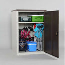 扉式タイヤ収納庫 TBT-132 (MBR) メーカー直送 ▼返品・キャンセル不可【他商品との同時購入不可】