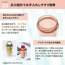 ピーコック クリアボトル(ダブルウォール)スクリュータイプ PPA-50XH 1個