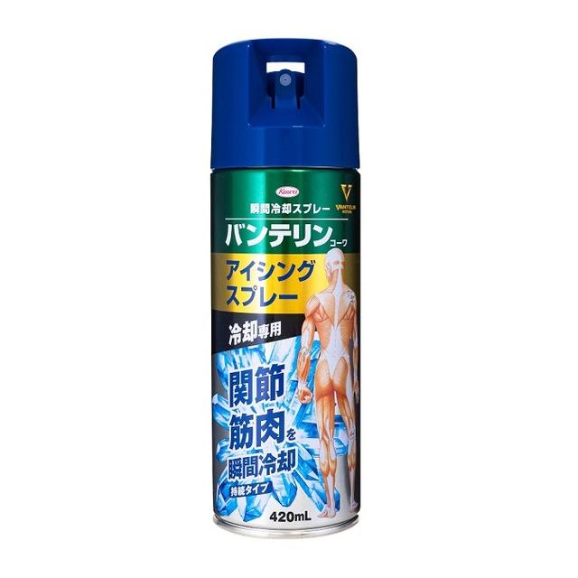 バンテリンアイシングスプレー コールドスプレー　アイシング中古 興和 バンテリンコーワ アイシングスプレー 420ml